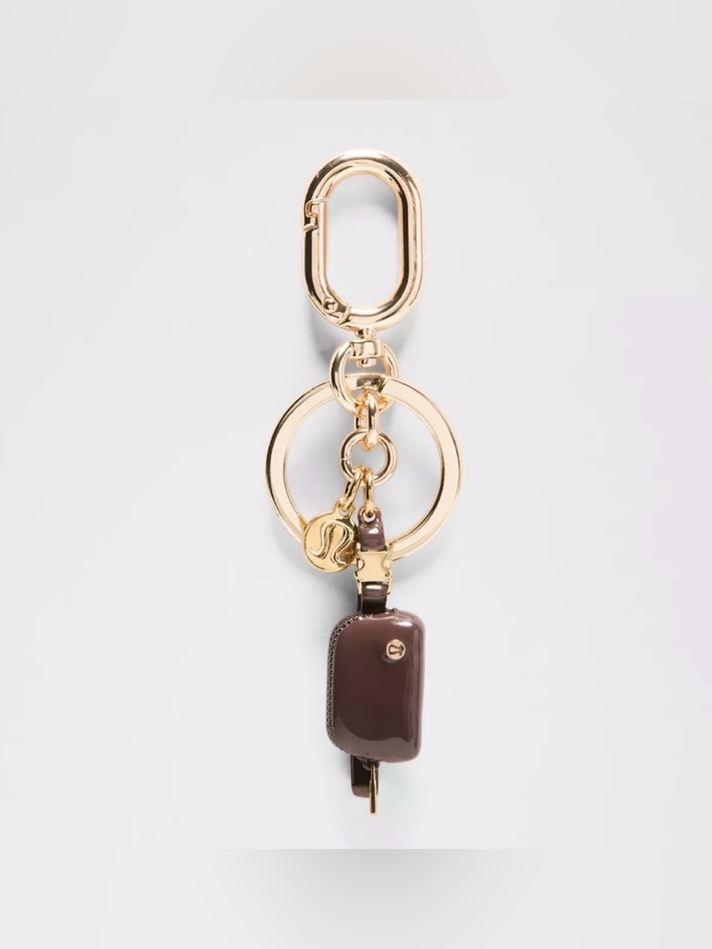 Lululemon Mini Everywhere Belt Bag Keychain Goodnight Plum